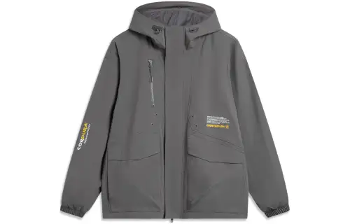 Li Ning Jackets & Coats Men's Thunderstorm Gray