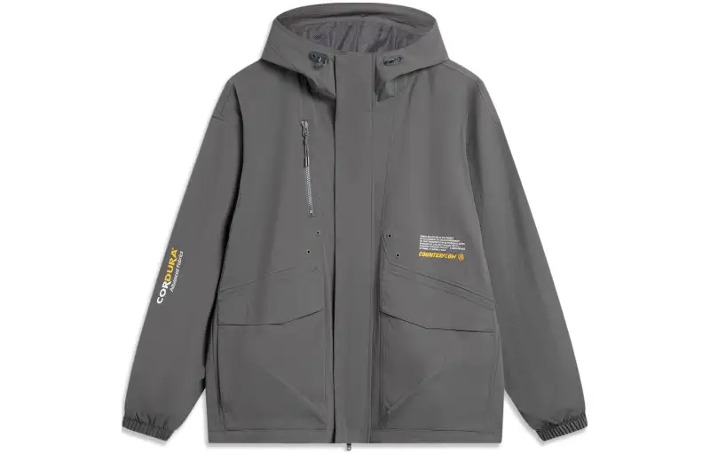 Li Ning Jackets & Coats Men's Thunderstorm Gray