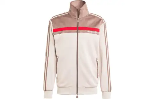 Adidas Originals Jackets Men's Beige Stand Collar Moderate Other