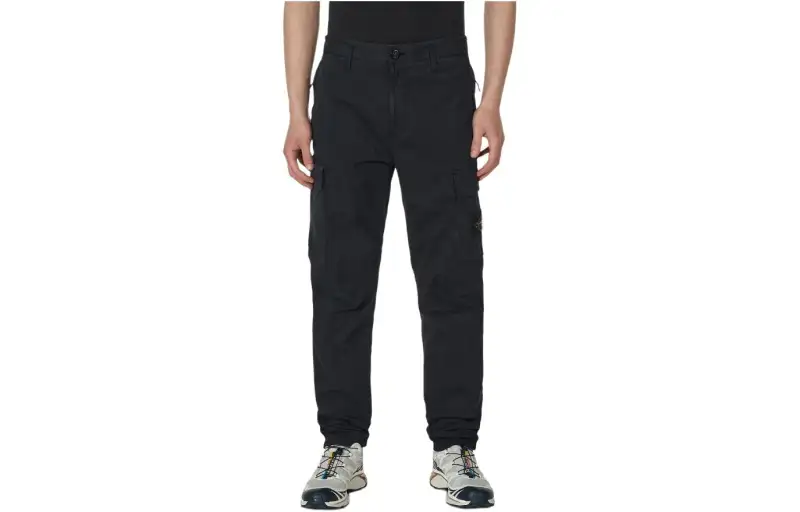 STONE ISLAND Cargo Pants Men's Marine Blue