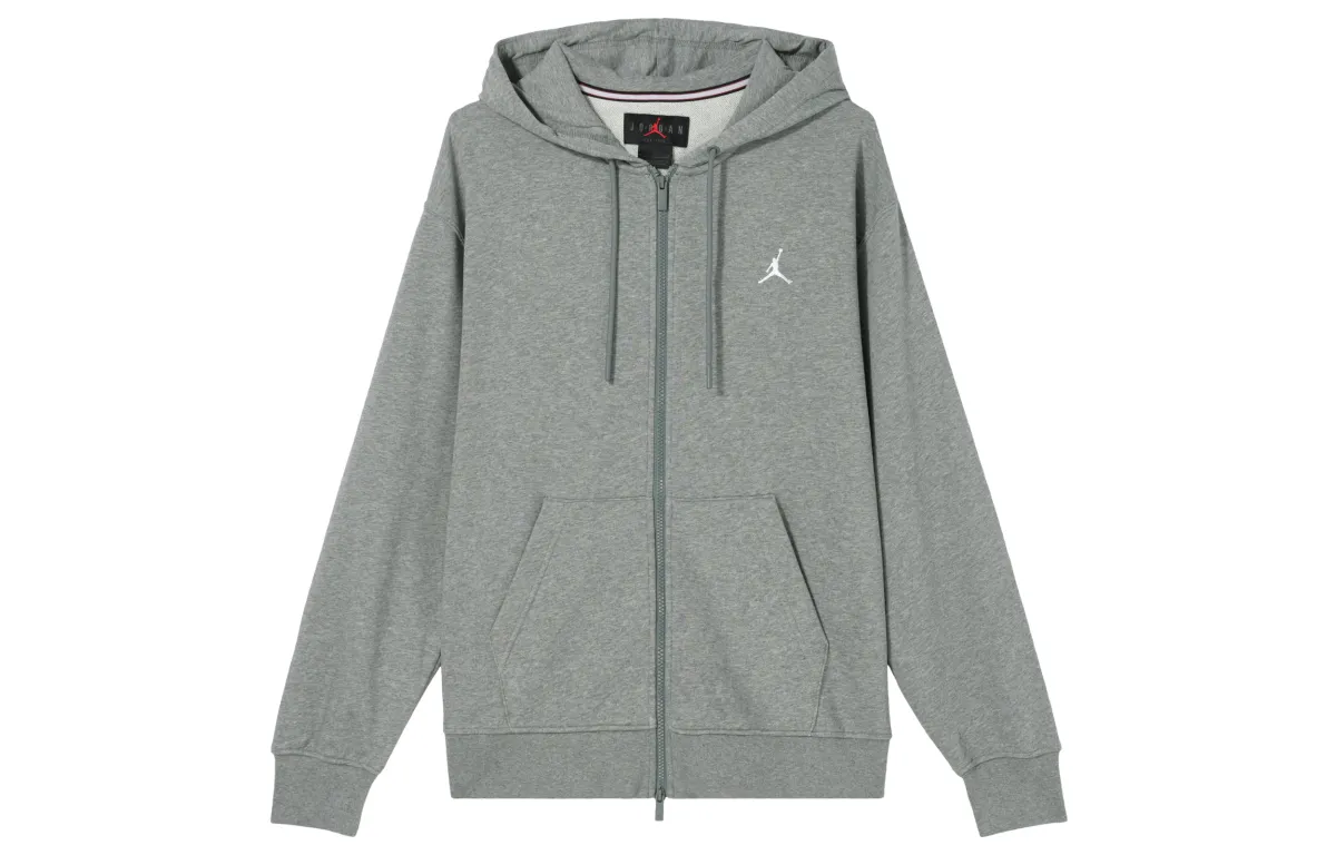 Jordan Brooklyn Fleece Jackets & Coats Men's Gray