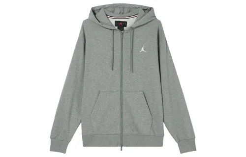 Jordan Brooklyn Fleece Jackets & Coats Men's Gray