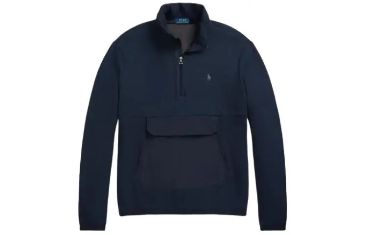 Polo Ralph Lauren Hybrid Hooded Anorak Jackets & Coats Men's Marine Blue