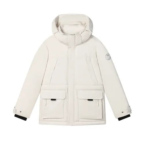 FILA Down Jacket Men's Steam White