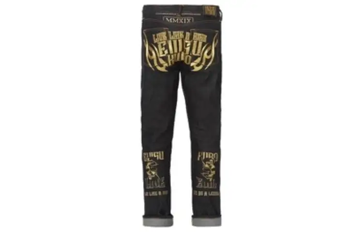 EVISU SS22 Jeans Men's Denim Blue