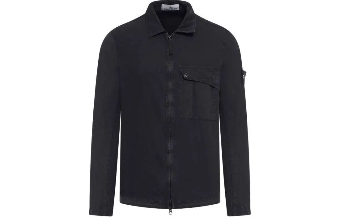 STONE ISLAND Jackets & Coats Men's Black