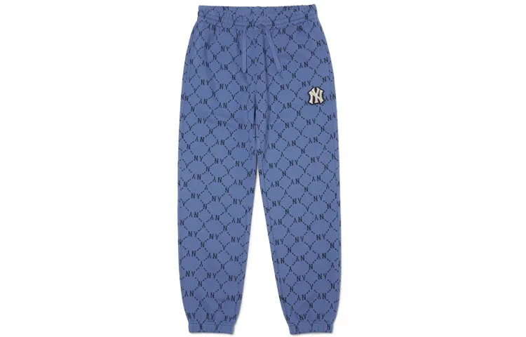 MLB Knitted Sweatpants Unisex Blue
