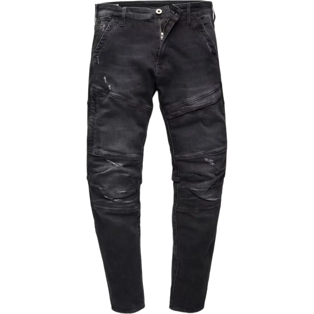 G STAR RAW Jeans Men's Middle Aged Gray Distressed
