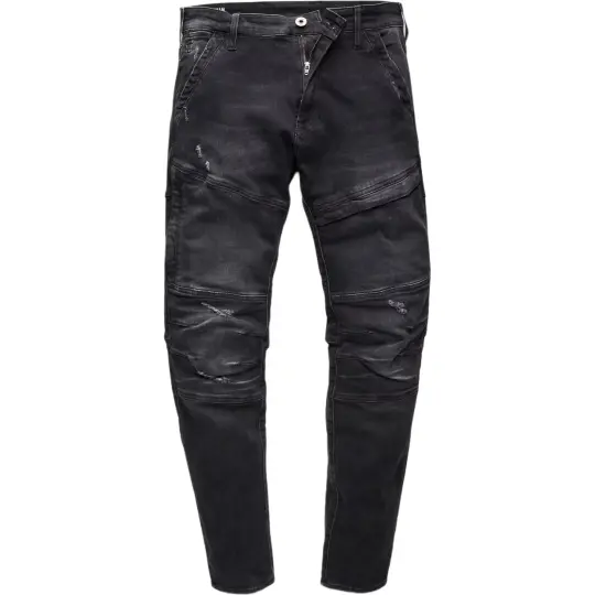 G STAR RAW Jeans Men's Middle Aged Gray Distressed
