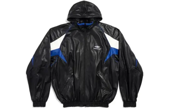 Balenciaga SS23 Leather Jacket Men's