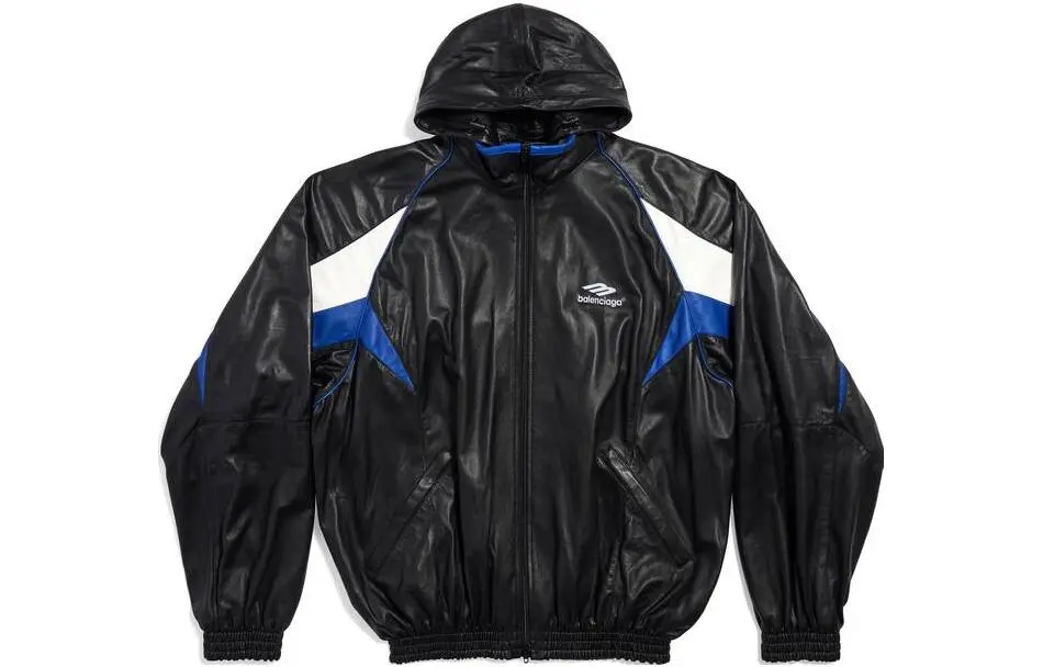 Balenciaga SS23 Leather Jacket Men's