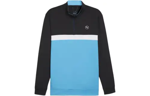 PUMA Jackets Men's Blue Stand Collar Moderate Other