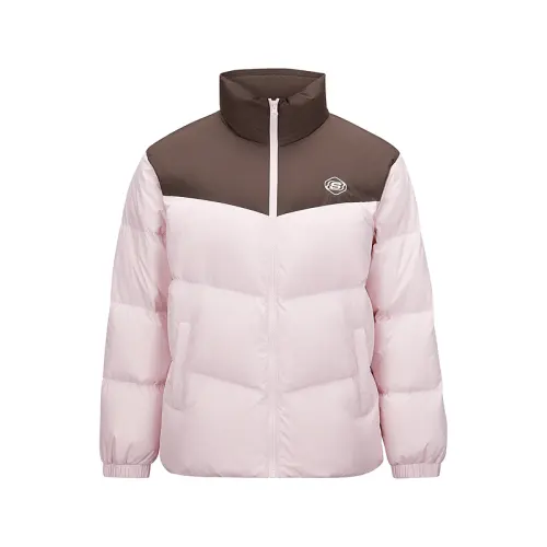 Skechers Down Jacket Unisex Gray Pink