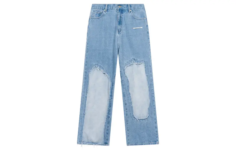 HARSH AND CRUEL Jeans Unisex Moderate Straight Fit Pants