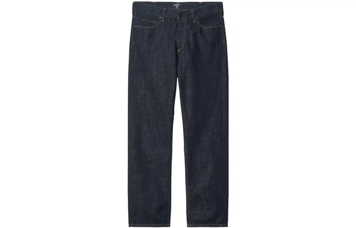 Carhartt WIP Jeans Men's Dark Blue Moderate Straight Fit Pants