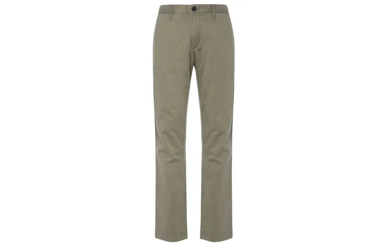 Timberland Casual Pants Men's Green Moderate Slim Fit Pants