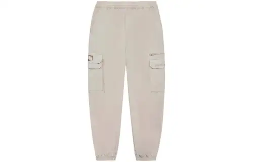 Li Ning Sports Life Collection Knitted Sweatpants Men's Oat Gray