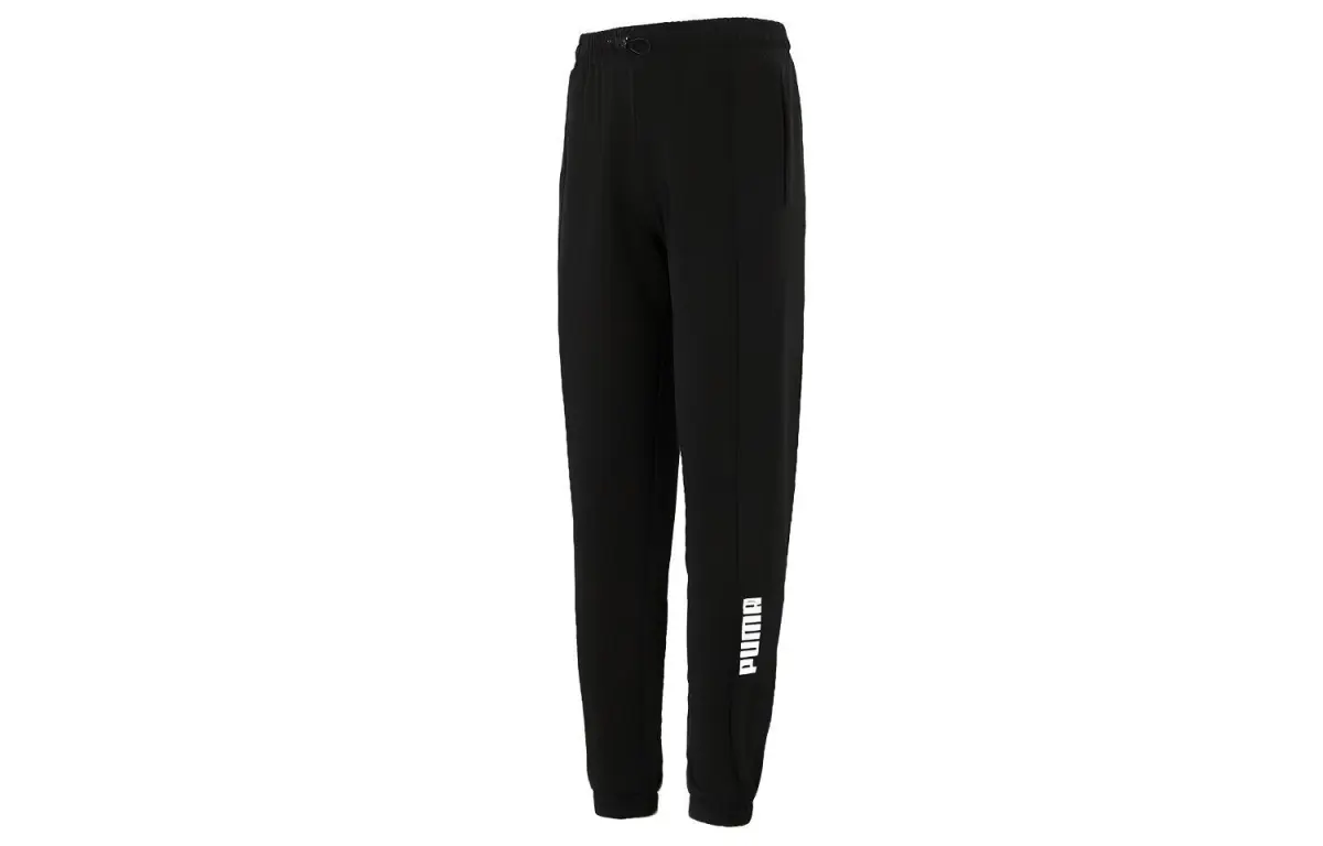 PUMA Knitted Sweatpants Men's Black