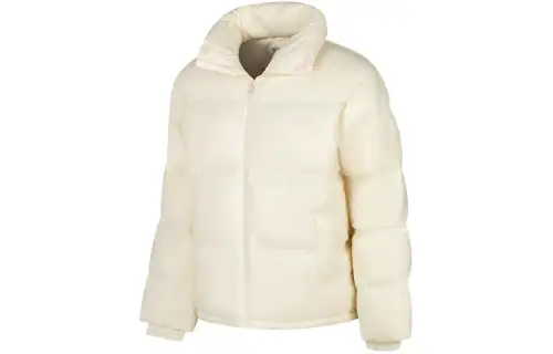 ASICS Down Jackets Unisex Ivory Hooded Moderate Other