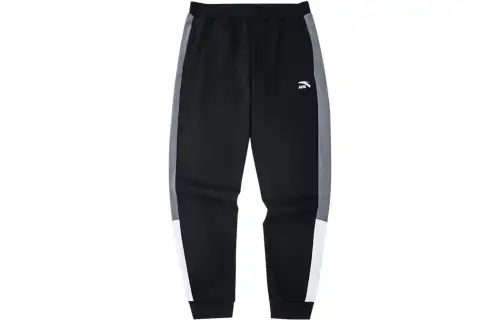 ANTA Knitted Sweatpants Men's Moderate Cuffed Pants