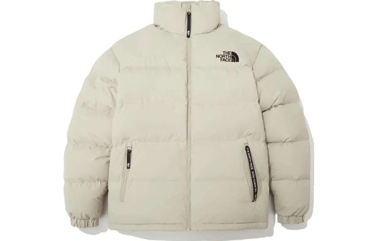 THE NORTH FACE Puffer Jacket Winter Men's Light Beige