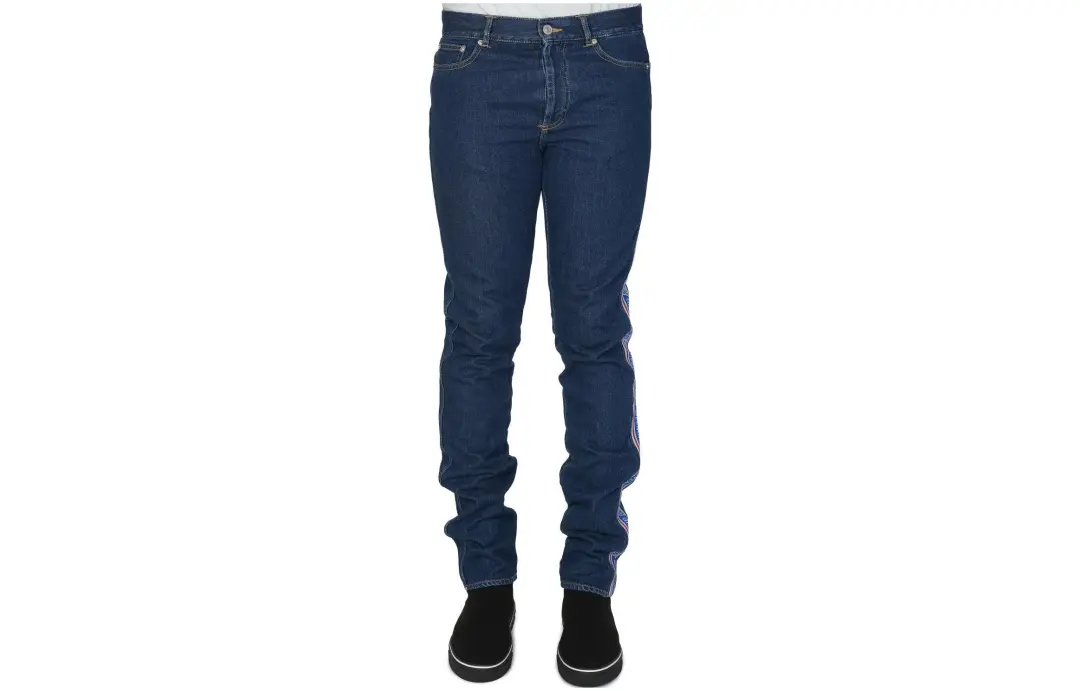 Givenchy Logo Band Slim Fit Jeans
