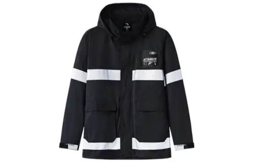 ANTA Trench Coats Men's Black Moderate