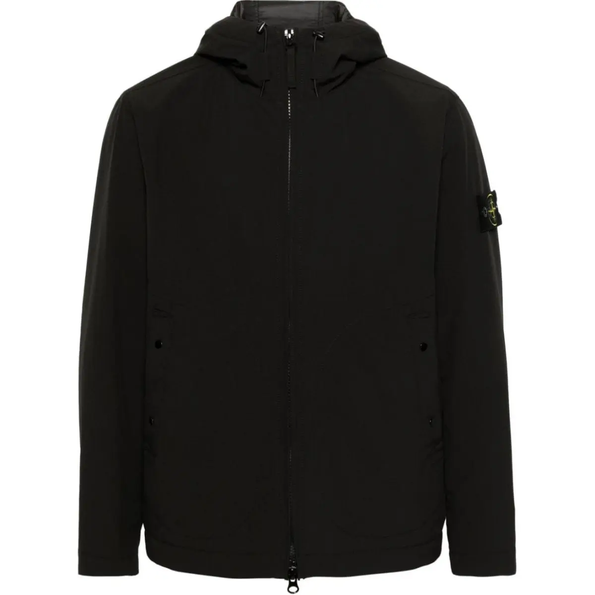 STONE ISLAND Zip Up Hooded Jacket