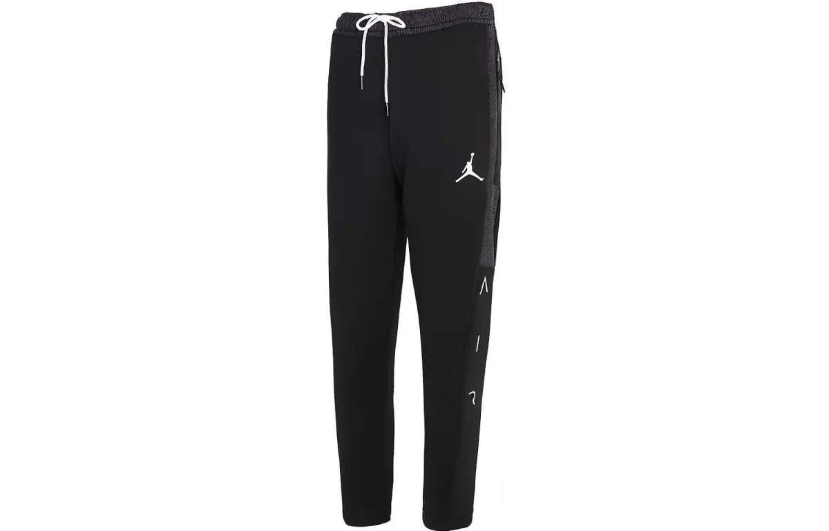 Jordan Knitted Sweatpants Men's Black