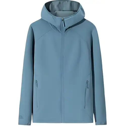 Anta Outdoor Collection Athleisure Minimalist Style Solid Color Hooded Breathable Fleece Lined Jackets & Coats Men's