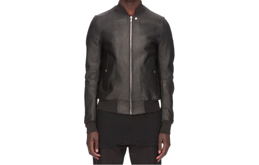 RICK OWENS Classic Flight Zipped Jacket