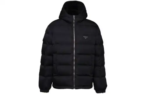 Prada Re-Nylon cropped down jacket