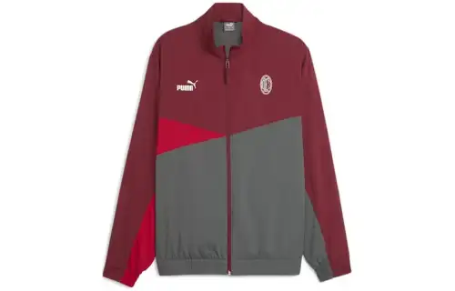 PUMA x AC MILAN , LIANMINGKUAN Jackets & Coats Men's Dark Gray