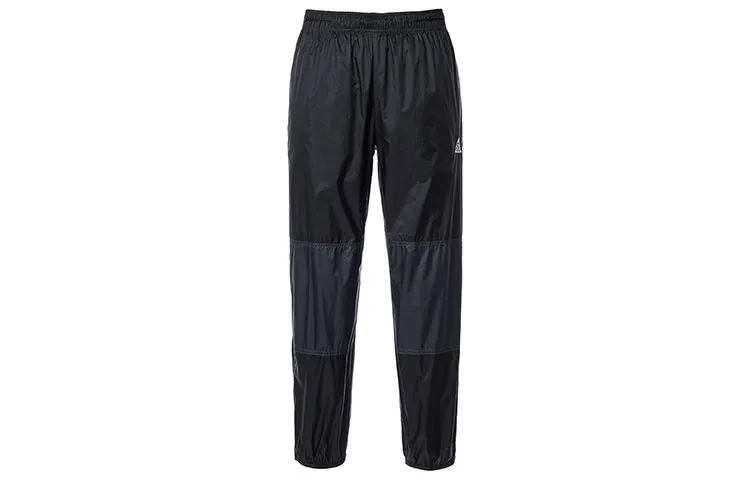 Nike Knitted Sweatpants Men's Black Moderate Cuffed Pants