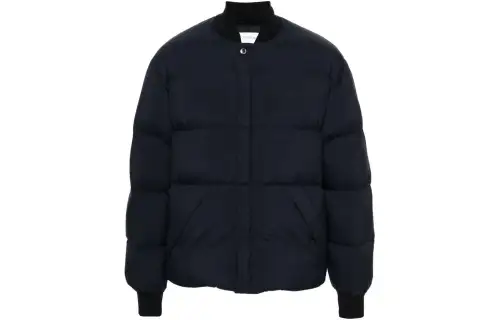 OFF-WHITE logo-motif padded jacket