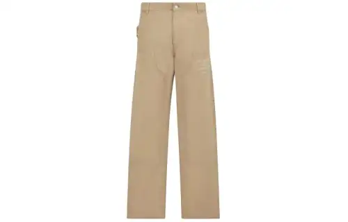 DIOR Homme Logo Patch Straight Leg Pants