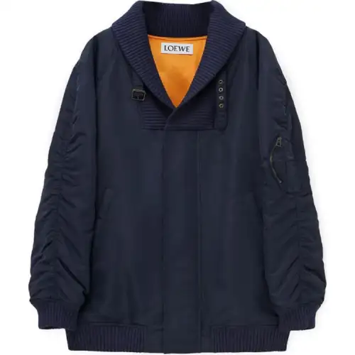 LOEWE FW24 Jackets & Coats Men's Midnight Blue