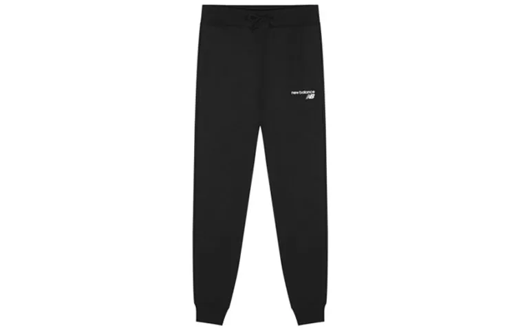 New Balance Athletic Casual Knitted Sweatpants Men's Black