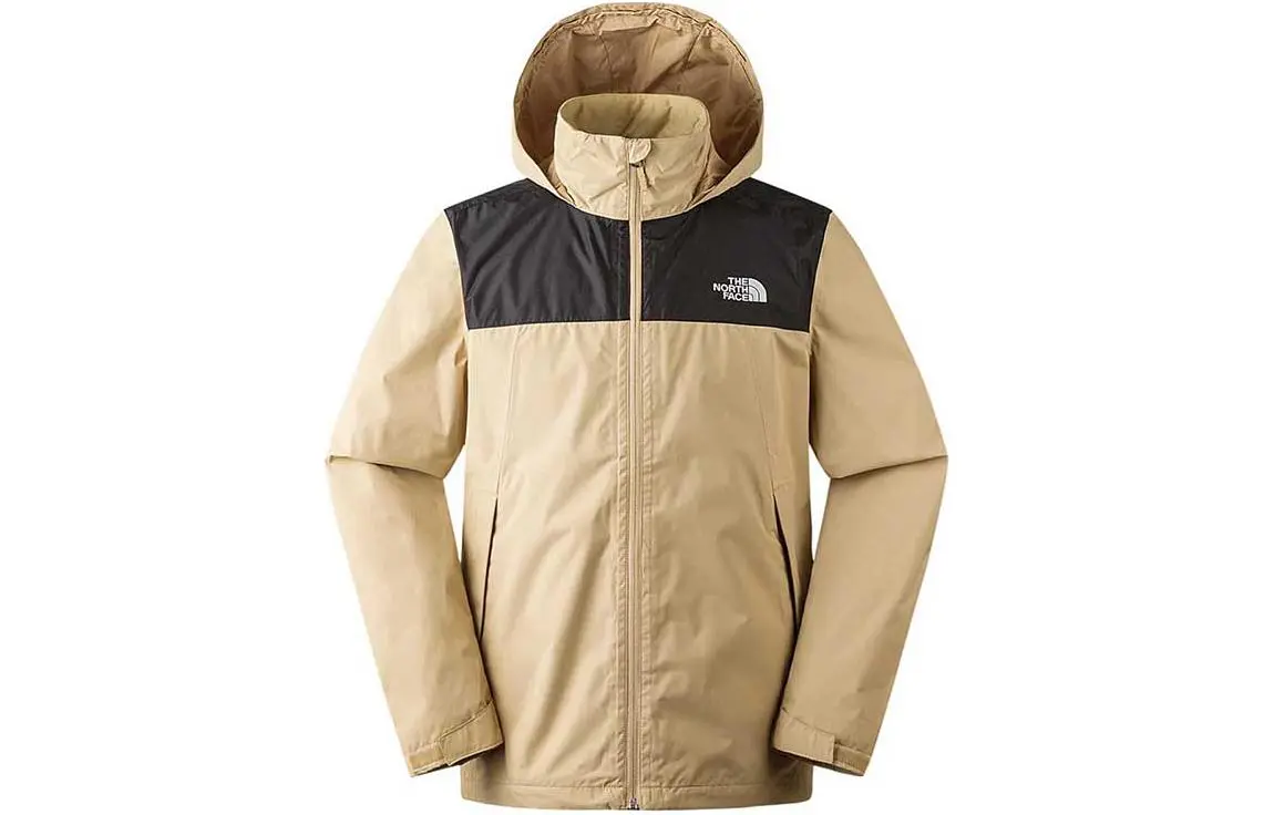 THE NORTH FACE SANGRO Waterproof And Breathable Windbreaker Jacket Unisex Khaki