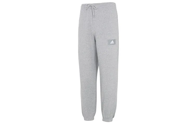Adidas Knitted Sweatpants Men's Gray