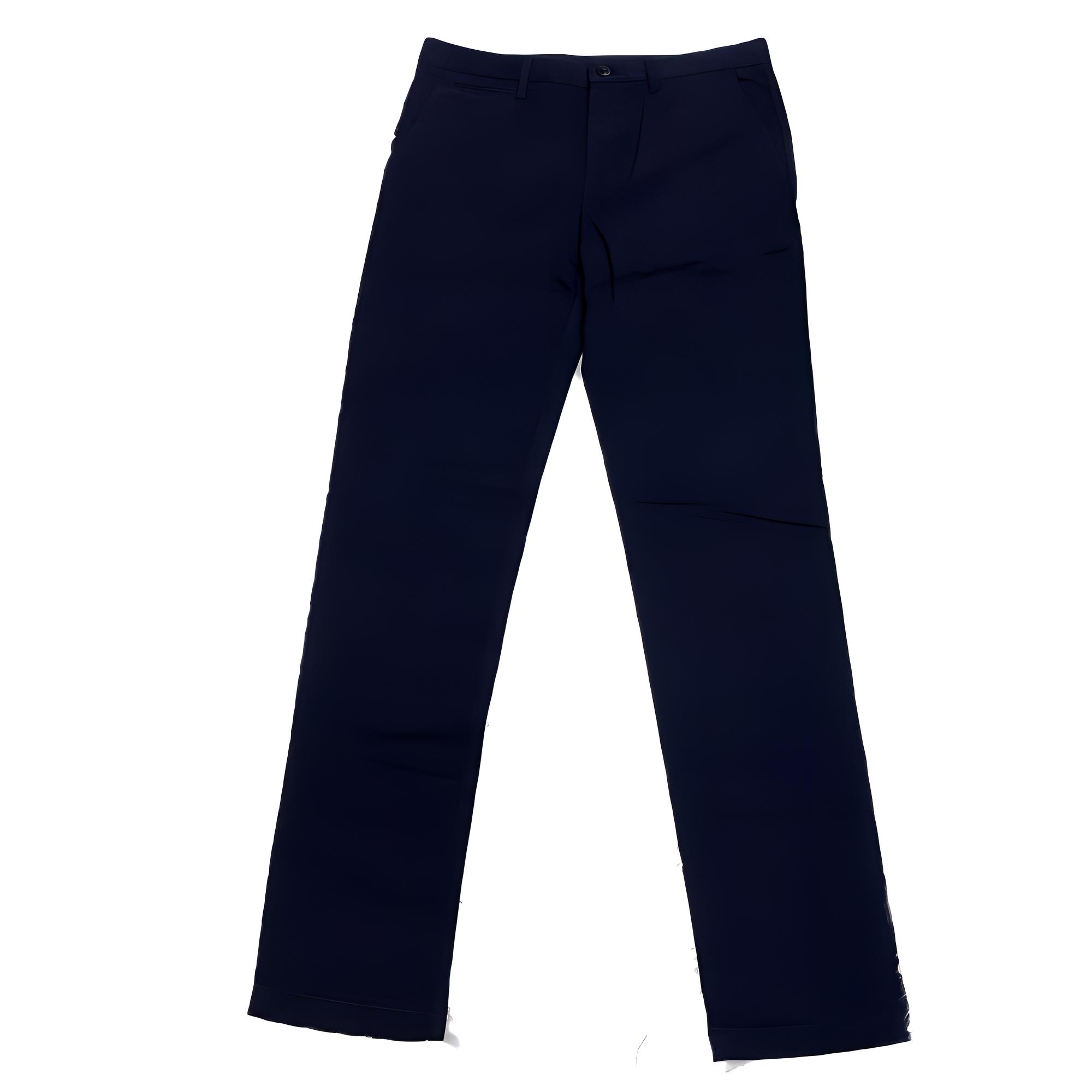Burberry Jeans Men's Black Moderate Straight Fit Pants