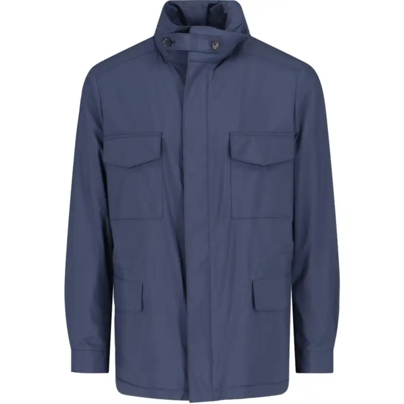 Loro Piana High Neck Bomber Jacket