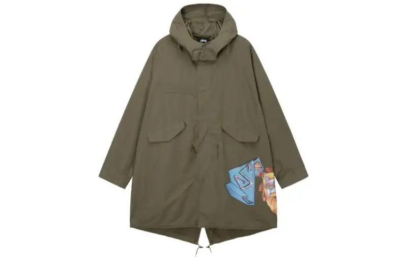 Stussy Goldie Fishtail Parka