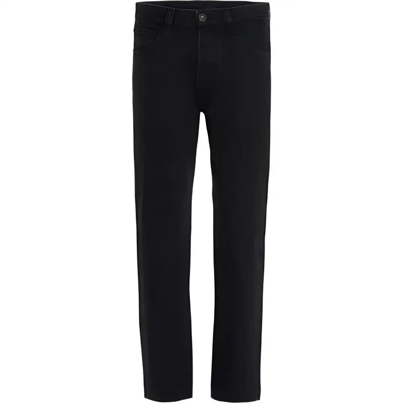 PRADA Jeans Men's Black Moderate Straight Fit Pants
