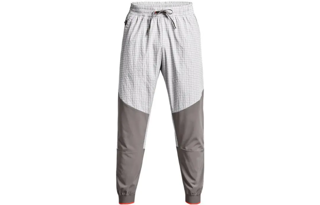 Under Armour Woven Collection SS22 Knitted Sweatpants Men's White
