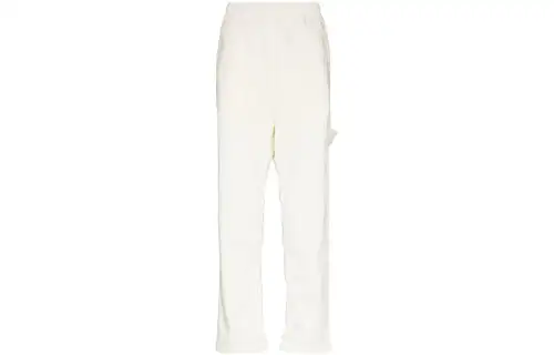 STONE ISLAND Knitted Sweatpants Men's White