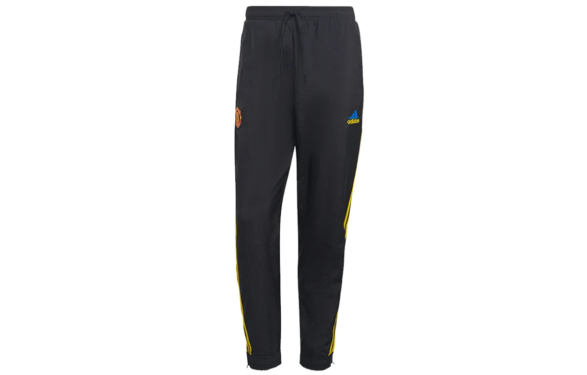 Adidas MUFC Knitted Sweatpants Men's Black