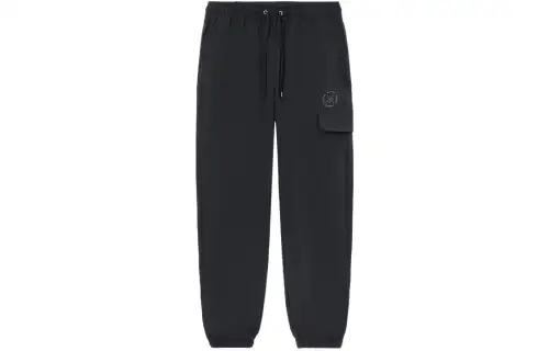 LiNing Wade Series Three-dimensional Cutting Knitted Sweatpants Men's Black