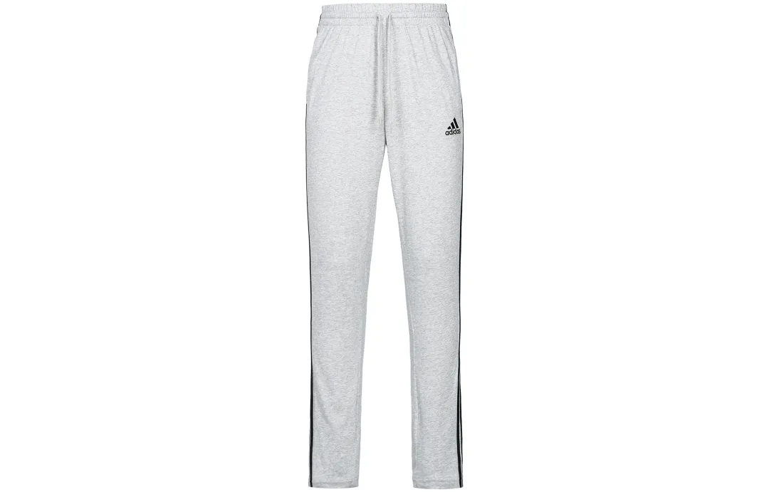 Adidas ESSENTIALS Knitted Sweatpants Men's Gray