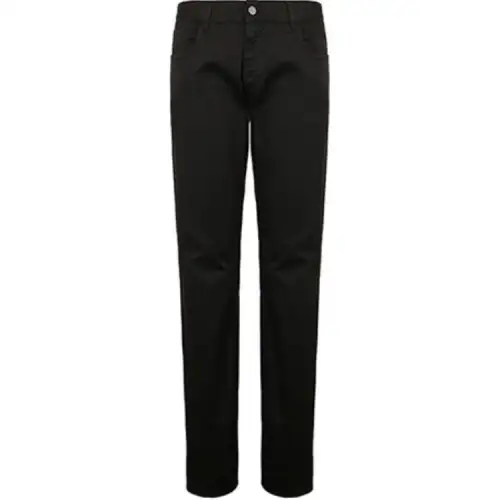 PRADA Casual Pants Men's Black Moderate Straight Fit Pants